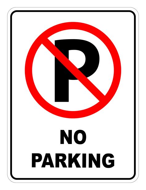 No parkinf
